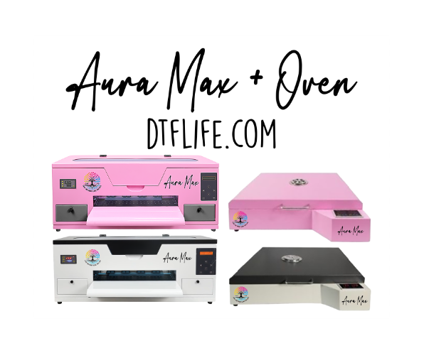 Aura Max A3 DTF Printer and Oven Combo - DHL Shipping Included