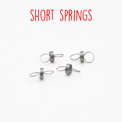 1 Capping Station Spring, Two Sizes of Small Springs for L1800 R1390 Capping Station Basket Repair