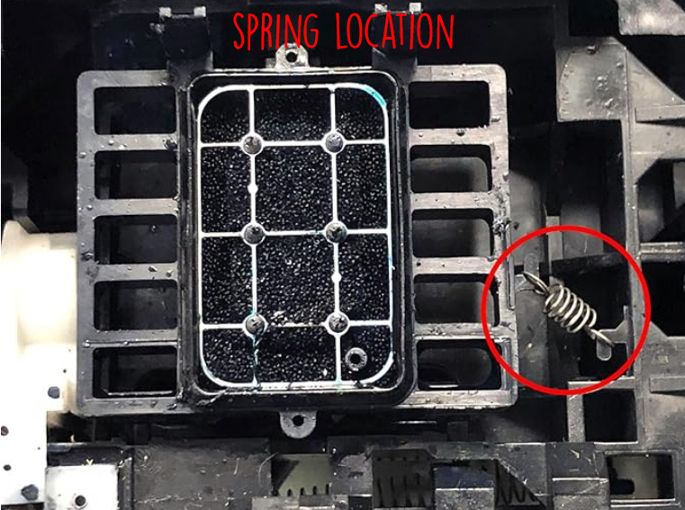 1 Capping Station Spring, Two Sizes of Small Springs for L1800 R1390 Capping Station Basket Repair