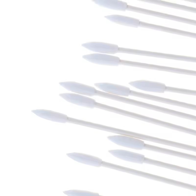 Dual-End Dust Free Disposable Cleaning Swab - Cotton Stick for Cleaning Small Spaces - 10 Swabs