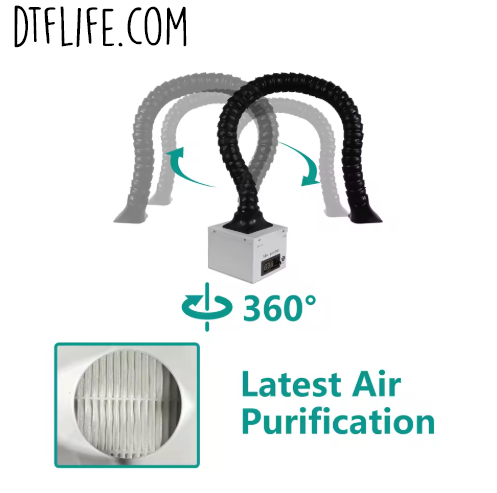 Mini Fume Extractor for DTF Ovens