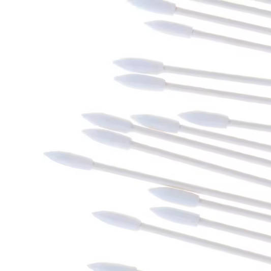 Dual-End Dust Free Disposable Cleaning Swab - Cotton Stick for Cleaning Small Spaces - 10 Swabs