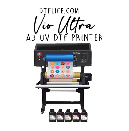 Vio Ultra UV DTF Sticker Printer - 13" A3 Size - Dual XP600 Heads - Sea Shipping