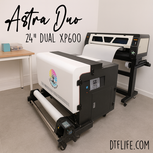 Astra Duo Dual XP600 24 Inch DTF Printer and Shaker Oven Combo - Sea Shipping Included