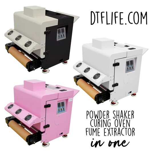 A3 DTF Shaker Oven, DTF Powder Shaker, DTF Curing Oven, Fume Extractor, Gang Sheet Maker, DTF Oven with Shaker, All in One DTF Oven