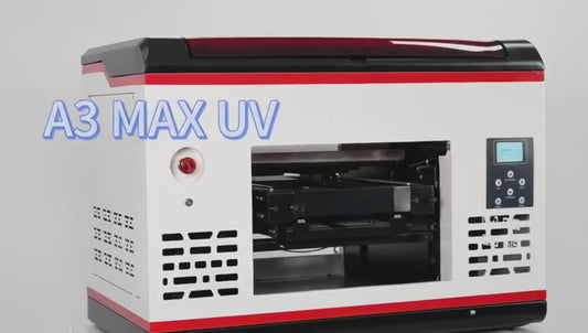 A3 Max UV Printer - NOT for Stickers, Can Print Cylinders and Flat Objects ONLY