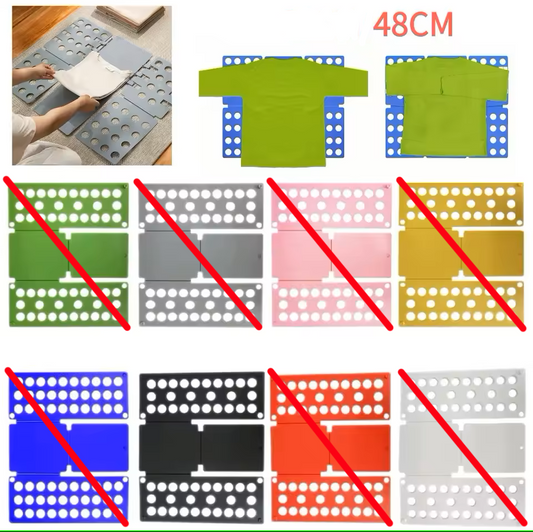 Plastic T-Shirt Folding Board - Perfect Folding for Your Shirt Orders - Black Plastic Board